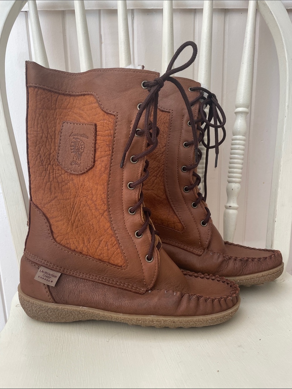 Women's 12" Snowshoe Mukluk Moccasin Boots
